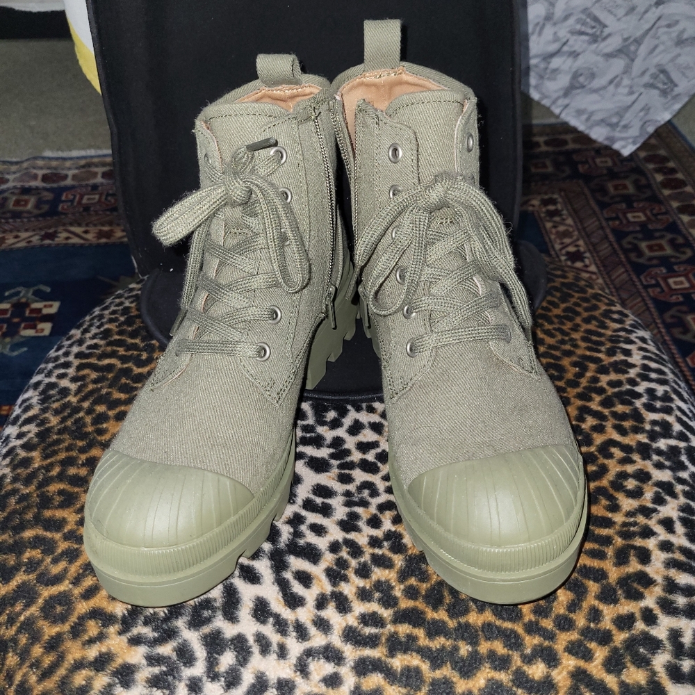 Military Green boots